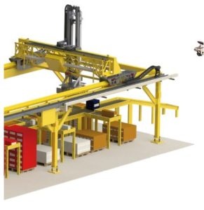 gantry robot palletizer